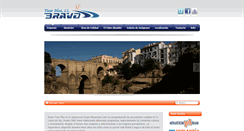 Desktop Screenshot of bravotourplus.es