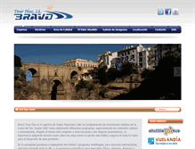 Tablet Screenshot of bravotourplus.es